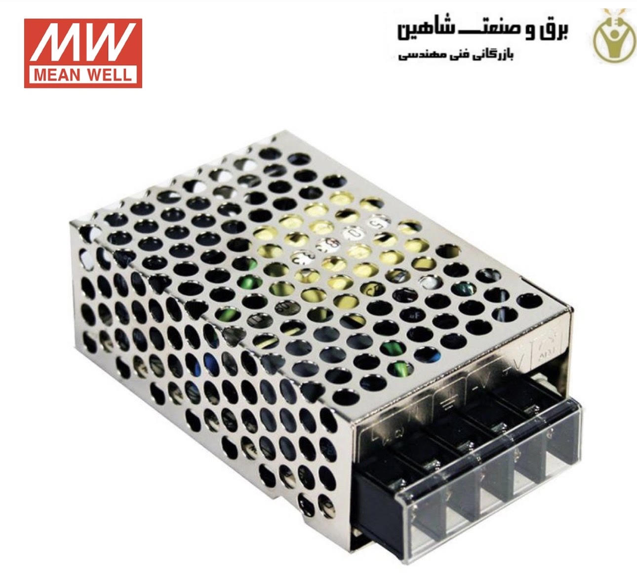 منبع تغذیه سوئیچینگ Mean well مدل RS-25-12 مین ول