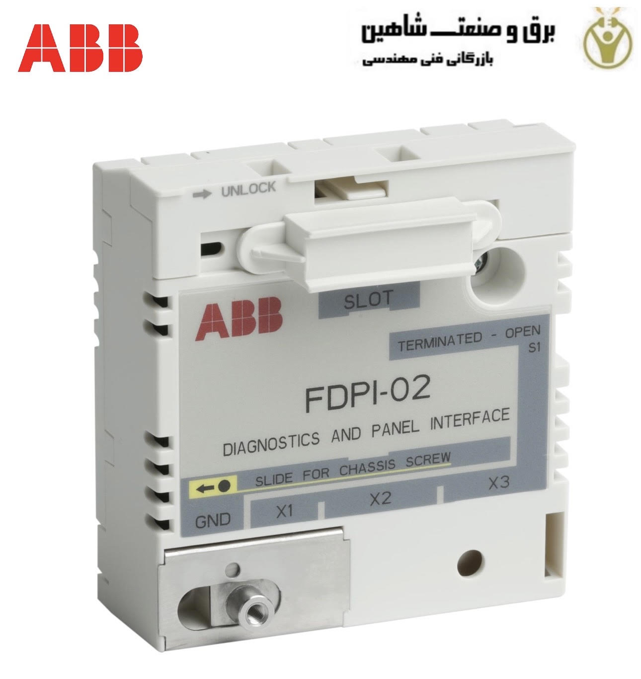 پانل/کیت اتوبوس آداپتور abb مدل FDPI-02 کد 3AUA0000108650 تایپ ACS880 ای بی بی