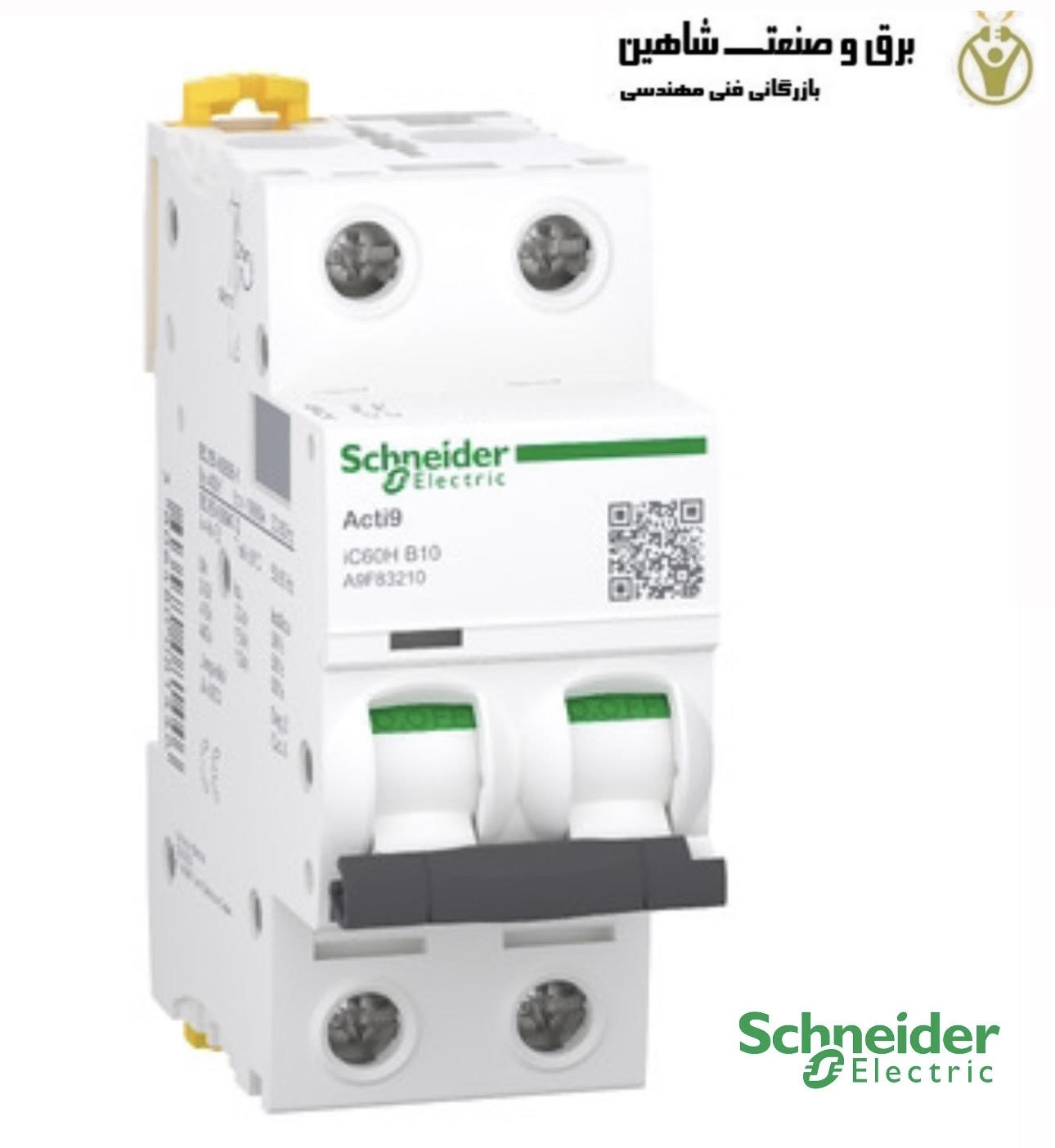 قطع کننده مدار مینیاتوری SCHNEIDER مدل A9F83210 اشنایدر