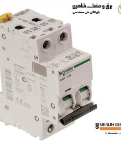 کلید قطع کننده مدار مینیاتوری SCHNEIDER-MERLIN GERIN مدل A9F74201 مرلین گرین-اشنایدر