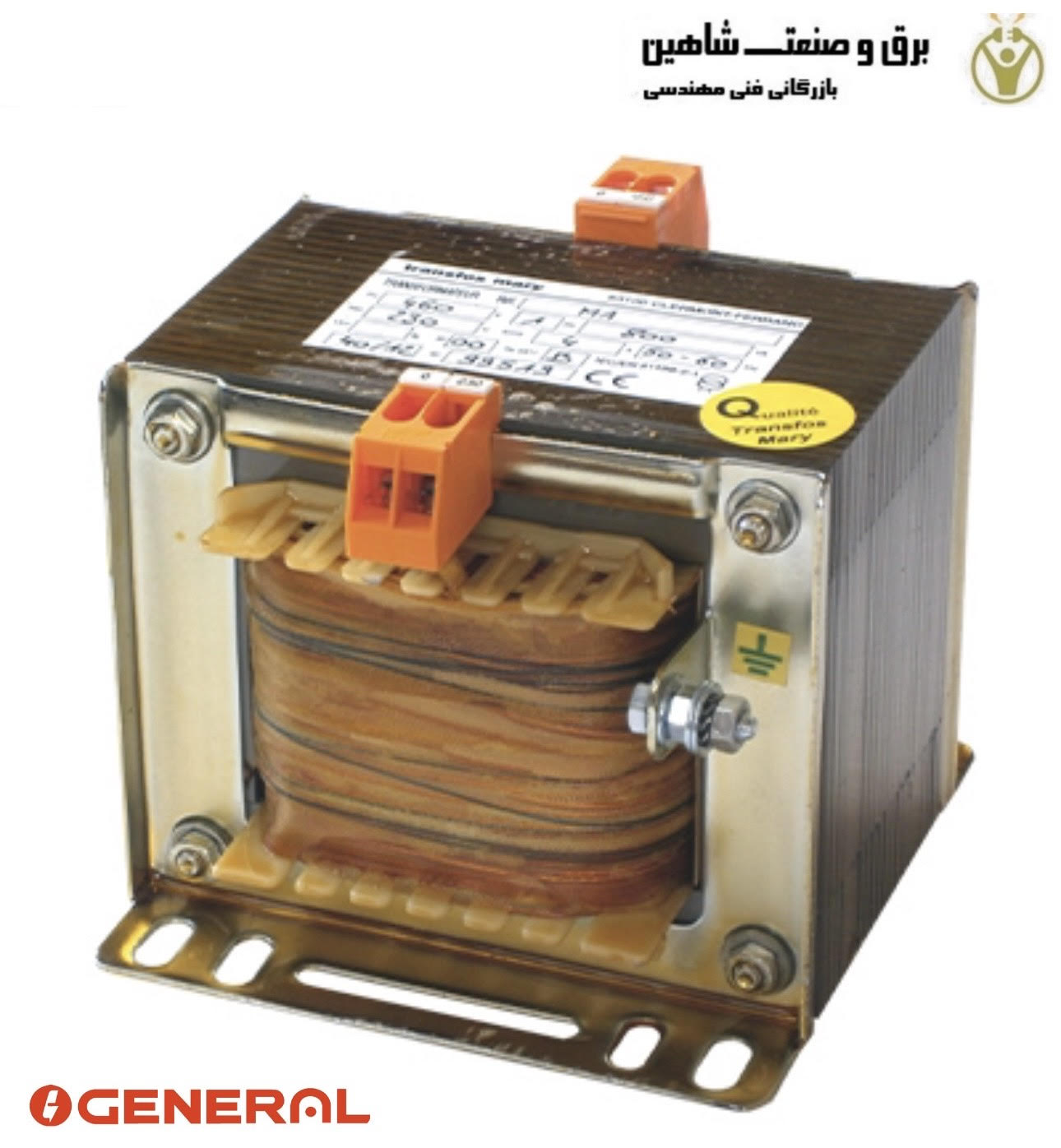 ترانسفورماتور قدرت GENERAL مدل TRTM-3,15 جنرال