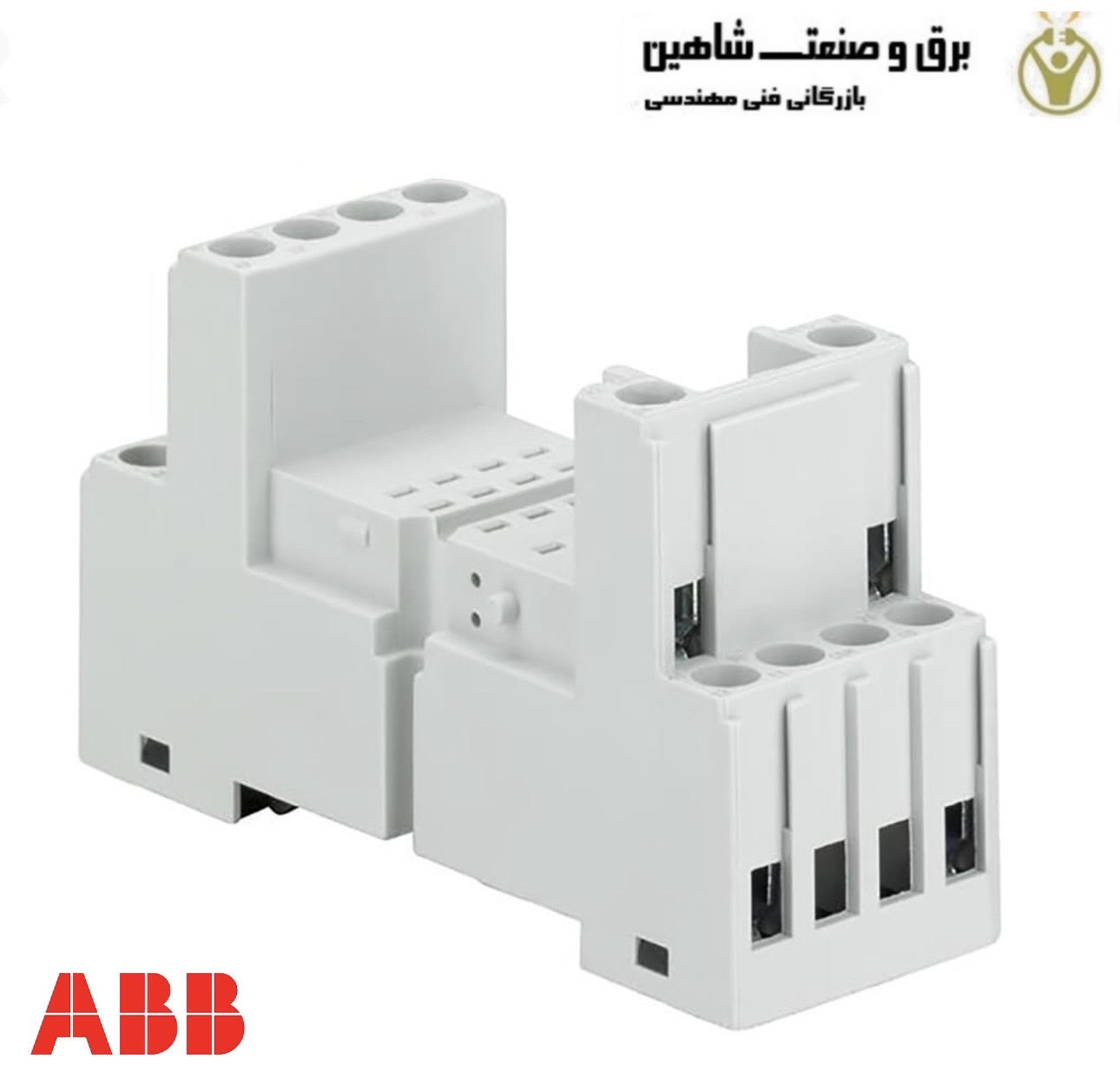 سوکت رله ABB مدل 1SVR405651R3000 کد CR-M4SS ای بی بی