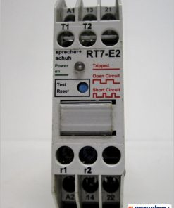 رله حفاظتی ترمیستور SPRECHER+SCHUH مدل RT7-E2