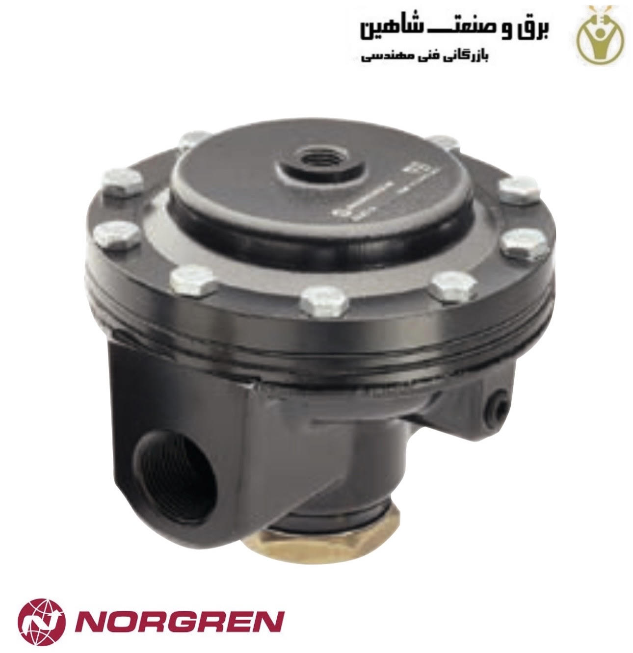 شیر امدادی پایلوت norgren مدل 40AC-100 نورگرن