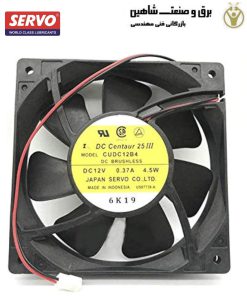 فن پاور شاسی 12025 برند servo مدل CUDC12B4