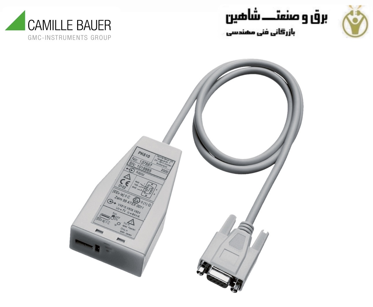 کابل برنامه نویسی Sineax- camille bauer مدل PK610 کد 137887