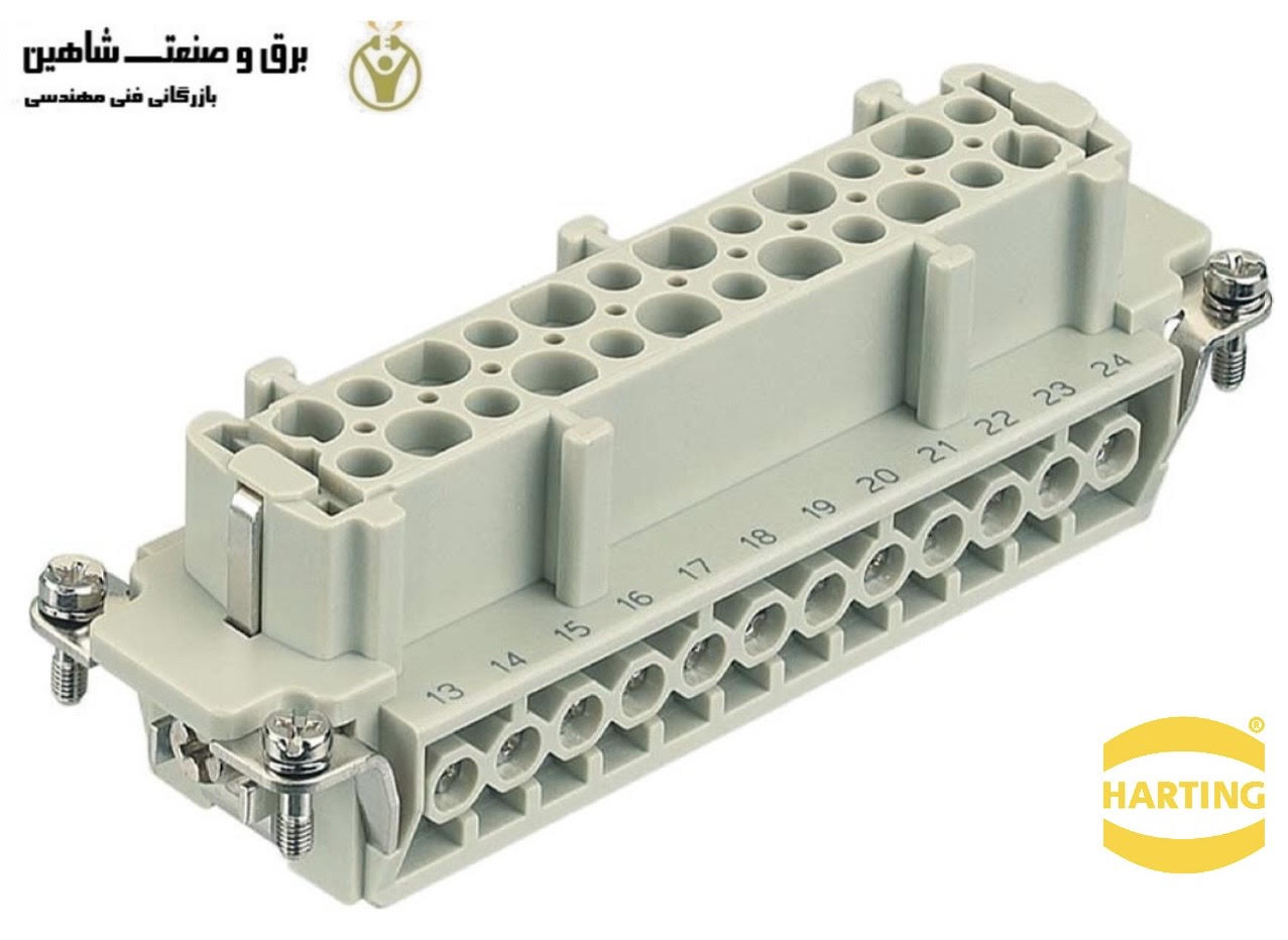 کانکتور ماده harting مدل HAN24E-BU-S هارتینگ