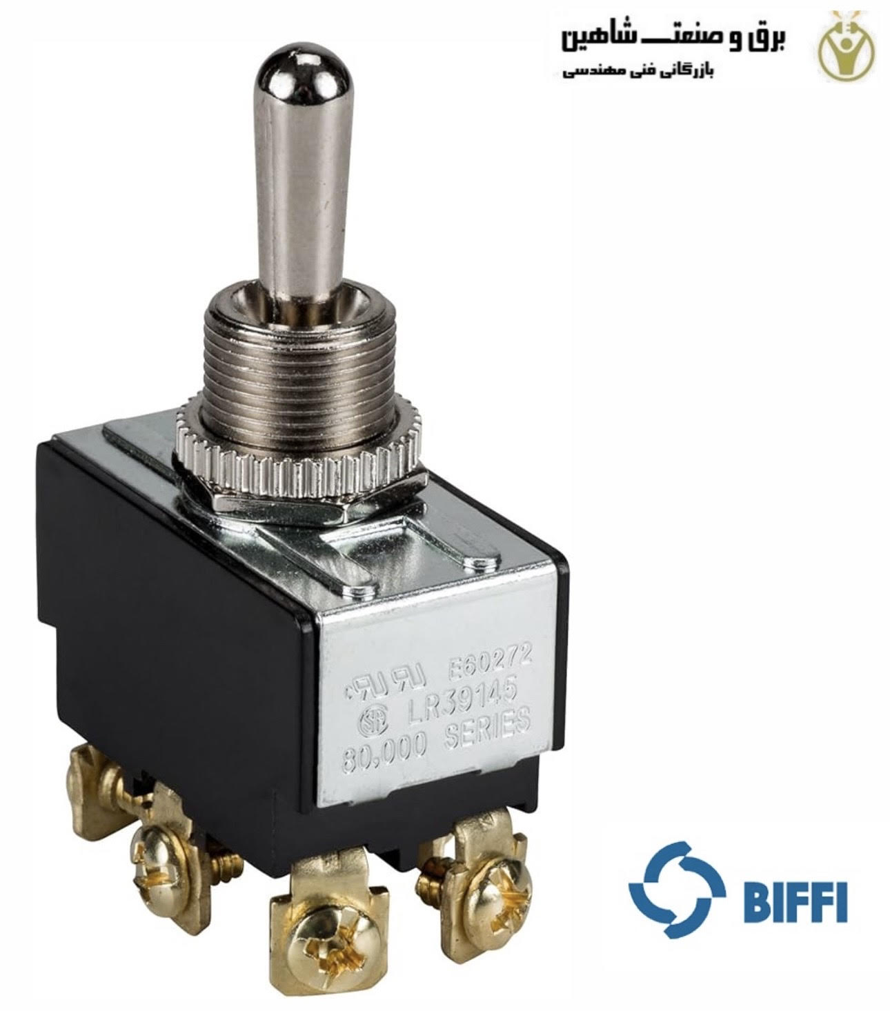 سوئیچ DPDT برند biffi مدل 8890008060 معادل OMRON نوع DZ-10GW22-1B6