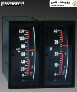 آمپرمتر DC برند weigel مدل P 96 PRS وایگل
