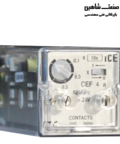 رله الکترونیکی تاخیری ice cee مدل CEF4A