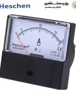 ولت متر آنالوگ مستطیلی Heschen مدل X000umwg15 کد Dh-670 هاشن