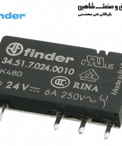 رله همه منظوره سری ۳۴ برند Finder مدل 34.51.7.024.0010 فیندر