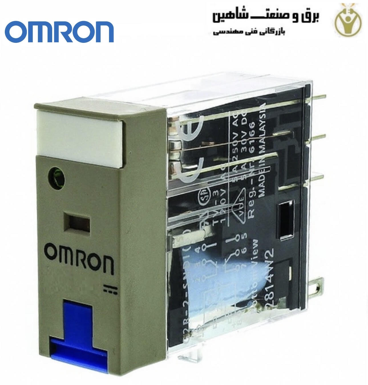 رله الکترومغناطیسی omron مدل G2R-2-SNI-24DC امرون (رله شیشه ای)