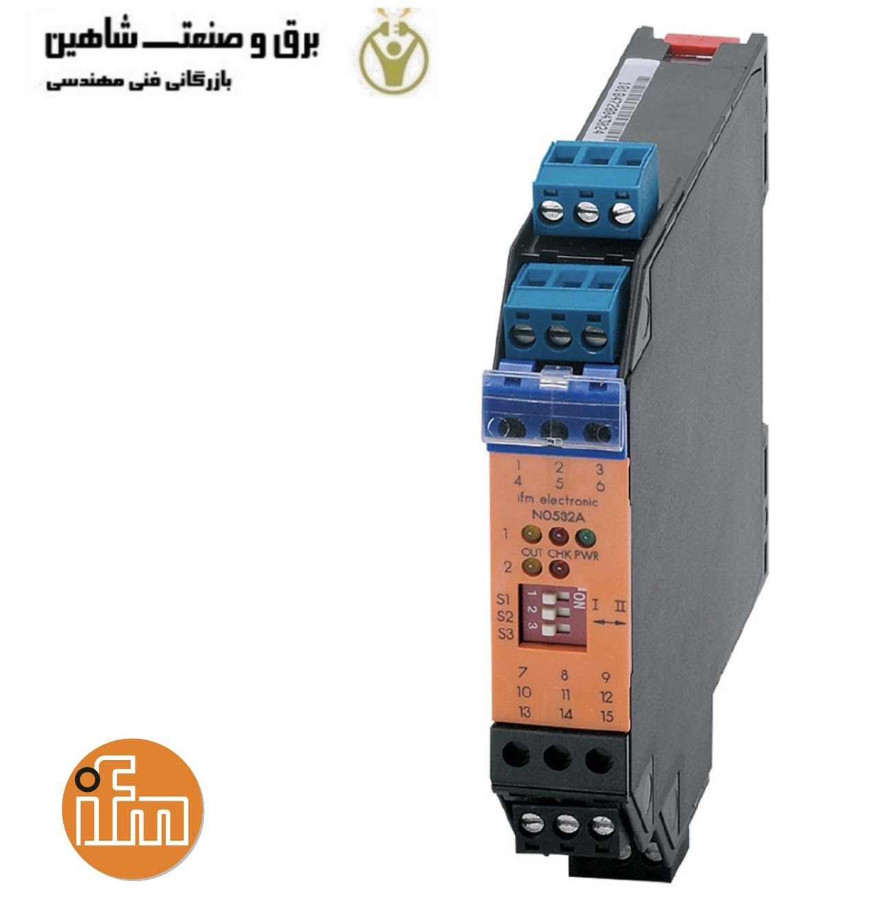 امپلی فایر سوئیچینگ برای سنسورهای نامور ifm مدل N0534A کد جدید N0539A