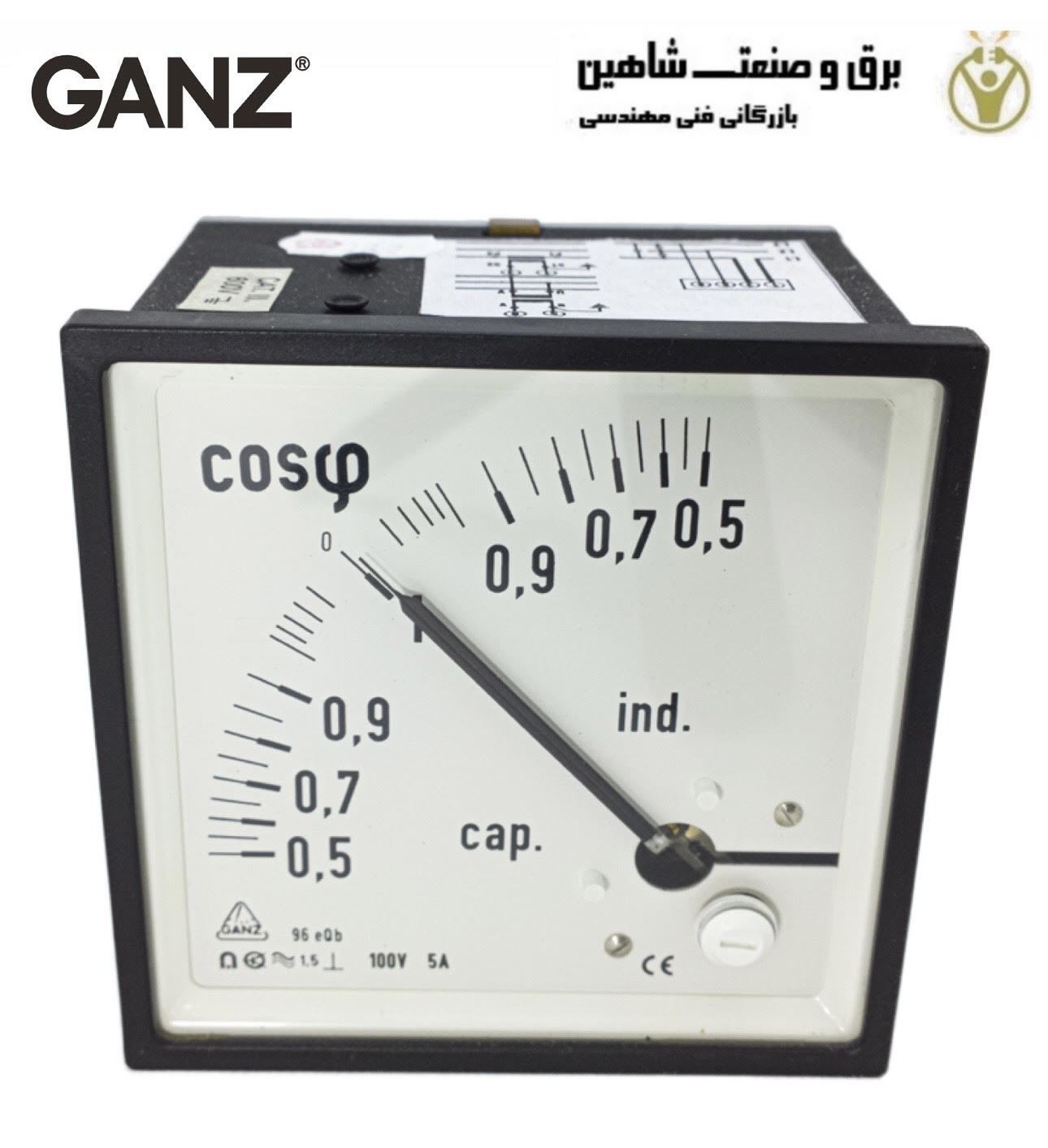 کسینوس فی متر GANZ مدل 96eQb مجارستان