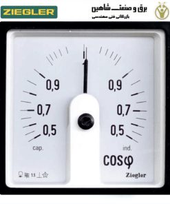 کسینوس فی متر سه فاز تابلویی ziegler مدل LFL زیگلر