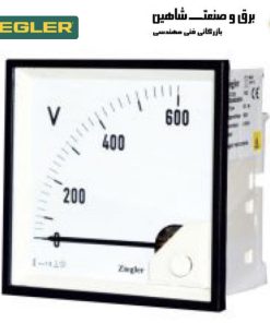 آمپرمتر و ولتمتر تابلویی دی سی سایز 48*48 برند ziegler مدل DS 48 زیگلر