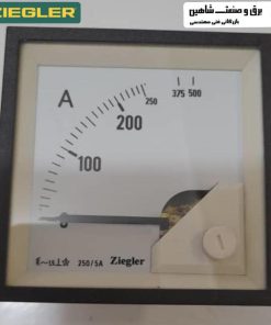 آمپرمتر و ولتمتر تابلویی دی سی سایز 72*72 برند ziegler مدل DS 72 زیگلر