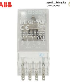 رله شیشه ای abb مدل 1SVR405613R7000 ای بی بی (رله رابط قابل اتصال)