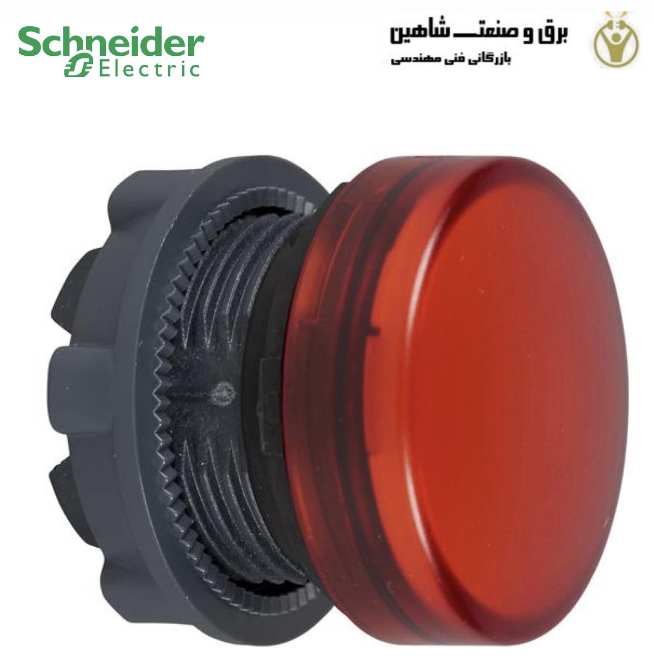 چراغ سيگنال رنگ قرمز schneider مدل ZB5AV043 اشنایدر