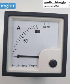 آمپرمتر و ولت متر AC برند ziegler مدل DE48 زیگلر