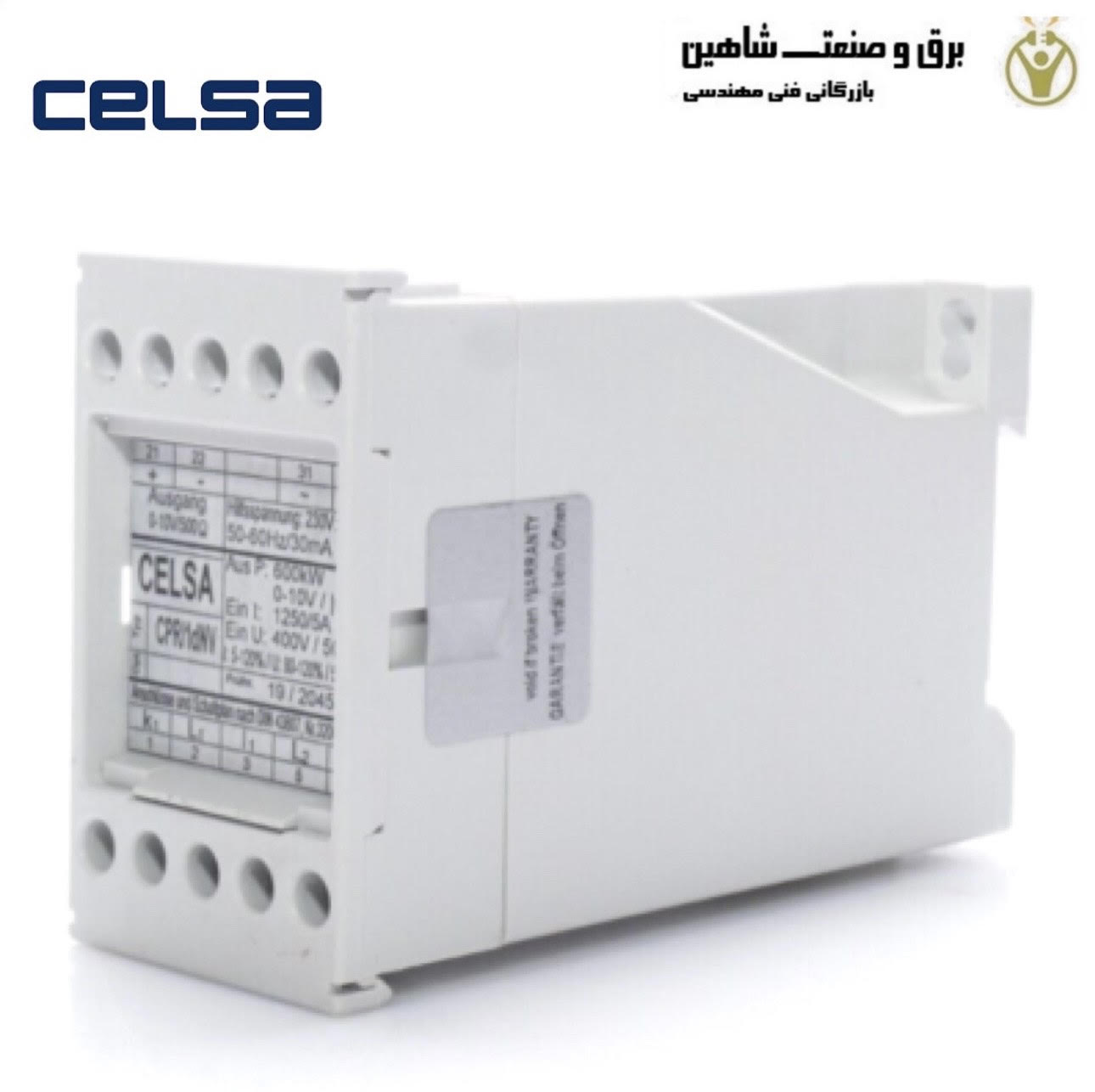 ترانسدیوسر توان اکتیو و راکتیو celsa مدل CPR/1 d NV سلسا-ساچا اسپانیا