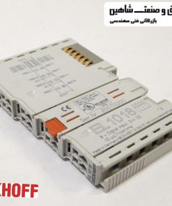 ترمینال EtherCAT دیجیتال ۸ کاناله beckhoff مدل EL1018 بکهوف