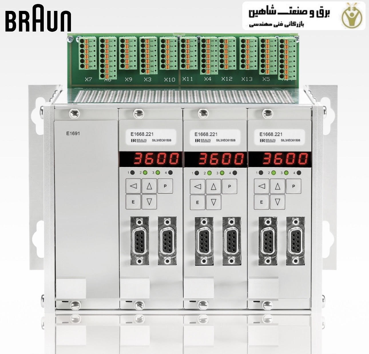 کارت سرعت braun مدل E1655.41 براون تاکو آلمان