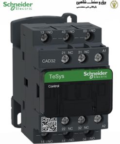 رله کنترل TeSys D برند schneider مدل CAD32P7 اشنایدر
