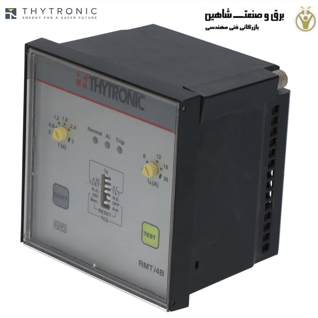 رله ارت لیکیج سری rmt4 برند thytronic مدل RMT4#B5L4010 تیرونیک