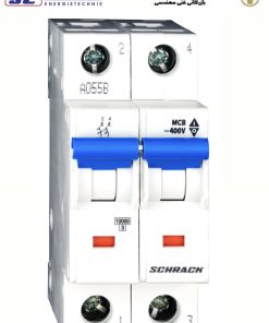 کلید مینیاتوری 2پل 32آمپری Schrack مدل BM018232ME شراک