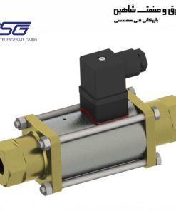 شیر کواکسیال RSG Regel- und Steuergeräte GmbH مدل 270 (270A0000/25/S1F3F 2400) با عملکرد مستقیم 2/2 جهته