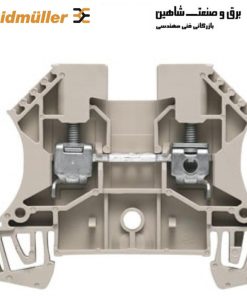 بلوک ترمینال ریلی DIN برند weidmuller مدل WDU 4 کد 60303032 ویدمولر