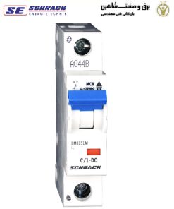 کلید مینیاتوری تک پل 4آمپری Schrack مدل BM015104ME شراک