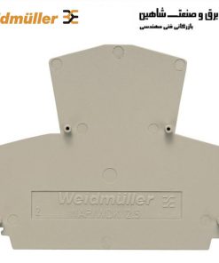 درپوش بغل‌ ترمینال‌ 2طبقه weidmuller مدل WAP WDK2/5-4 کد 60399004 ویدمولر