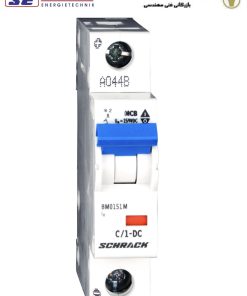 کلید مینیاتوری تک پل 6آمپری Schrack مدل BM015106ME شراک