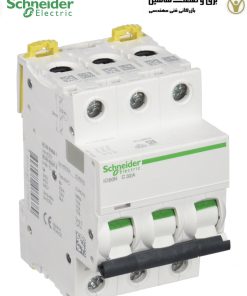 کلید مینیاتوری 3پل 32آمپر Unelec مدل 638235 معادل RI53EC32 iskra و 24218 schneider A9F74332