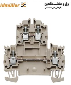 ترمینال ماژولار دو طبقه‌ نمره‌ 4 برند weidmuller مدل WDK 4N کد 60303045 ویدمولر