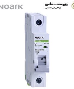 کلید مينياتوري 1پل 4آمپر Noark مدل EX9BD1PC4 کد 103556 نوارک