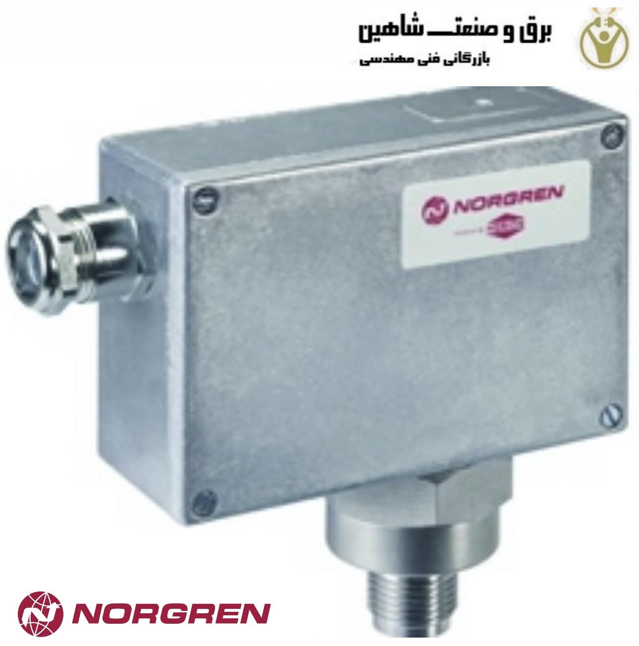 سوئیچ فشار تمام سیال الکترومکانیکی تایپ 20D برند NORGREN مدل 1801015000000000 نورگرن