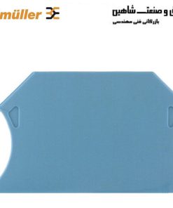 درپوش بغل ترمینال (آبی) weidmuller مدل WAP2.5-10 BL کد 10603003 ویدمولر