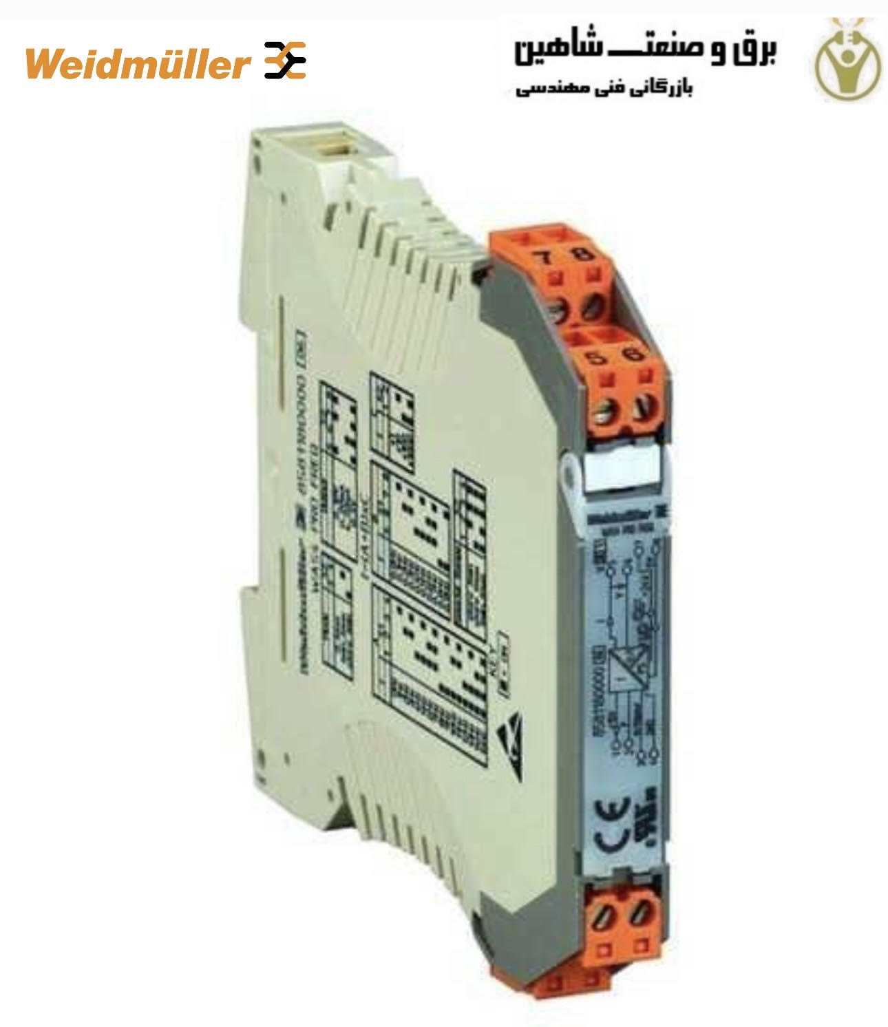 مبدل/ کانورتر سیگنال Weidmuller مدل WAS4 PRO DC/DC کد 8560740000 ویدمولر (جایگزین جدید 1481970000)