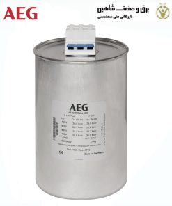 خازن دو رشته‌ای موتور AEG(Saft)(Aerovox) مدل NIF004030754