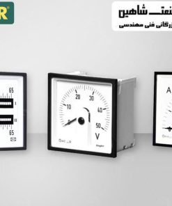 امپرمتر و ولتمتر دی سی 240 درجه سایز 96 برند ziegler مدل dsl96 زیگلر آلمان