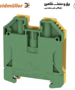 ترمینال ریلی 16 ارت دار weidmuller مدل wpe16 کد 1010400000 وایدمولر