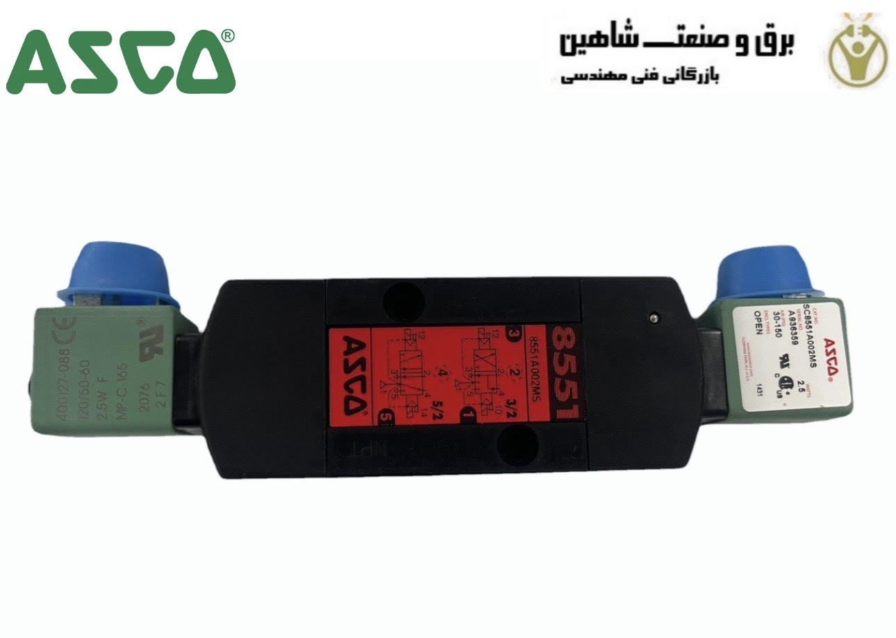 شیر برقی ASCO مدل WPT8551B402MO آسکو