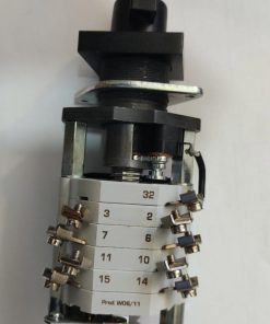 کلید گردان چند مرحله‌ ای کام‌ الکتریک COMELECTRIC مدل FRM10-M101-D04-02 (کلید دیسکرپانسی) (کد جایگزین D03-39)