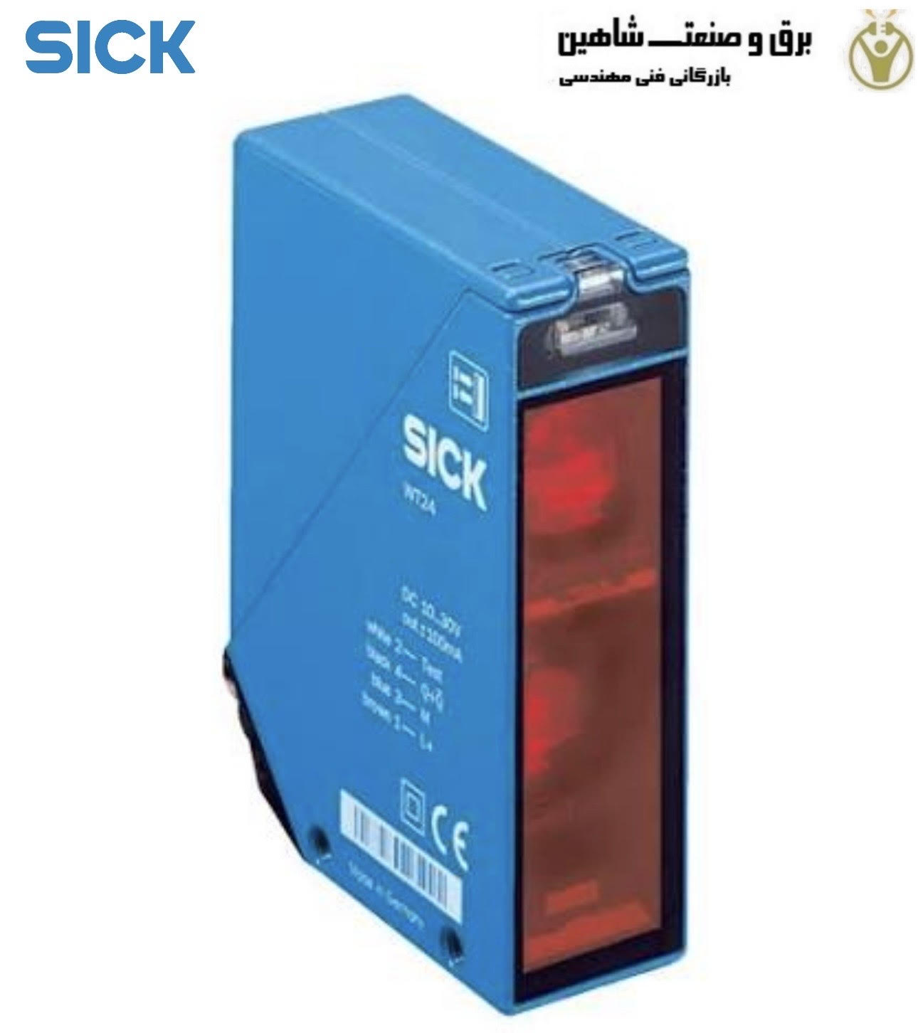 سنسور مجاورتی فتوالکتریک sick مدل WT242B210 کد 1016931 سیک (WT242B210 / 1016931)