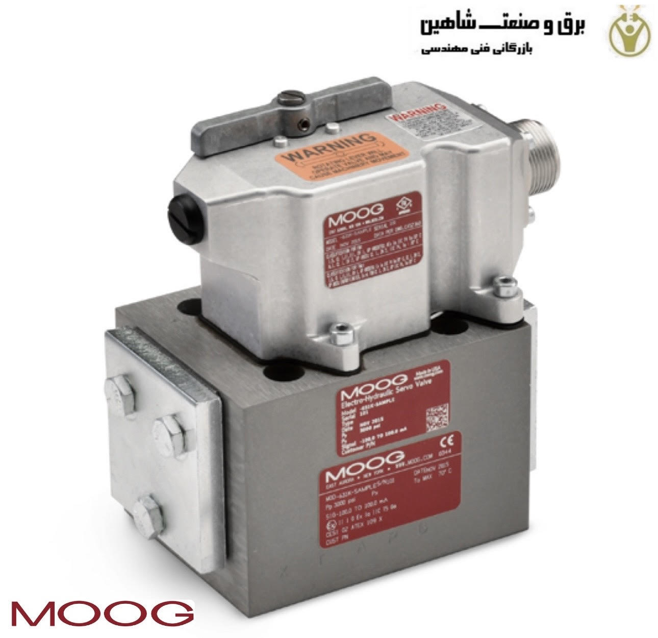 شیر سروو moog مدل G631-3017B-5 موگ