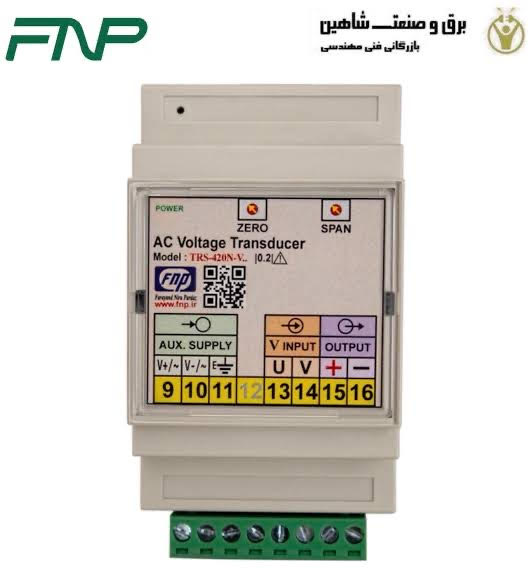 ترانسدیوسر ولتاژی برند فرایند نیرو پرداز FNP مدل TRS-240